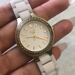 DKNY porcelain watch